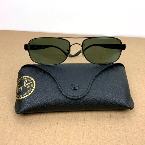 Ray-Ban Other - Ray-Ban Black Pilot Eyeglasses RB 3273 006 57-17 Frames Only